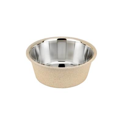 Comedouro Kumar Antiskid NBF 8084 Bege para Cães 400ml