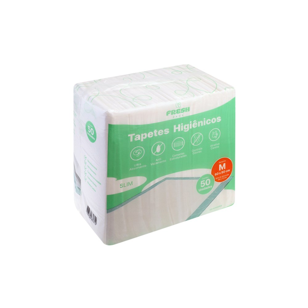 Tapete Higiênico Fresh Pads Slim Médio para Cães