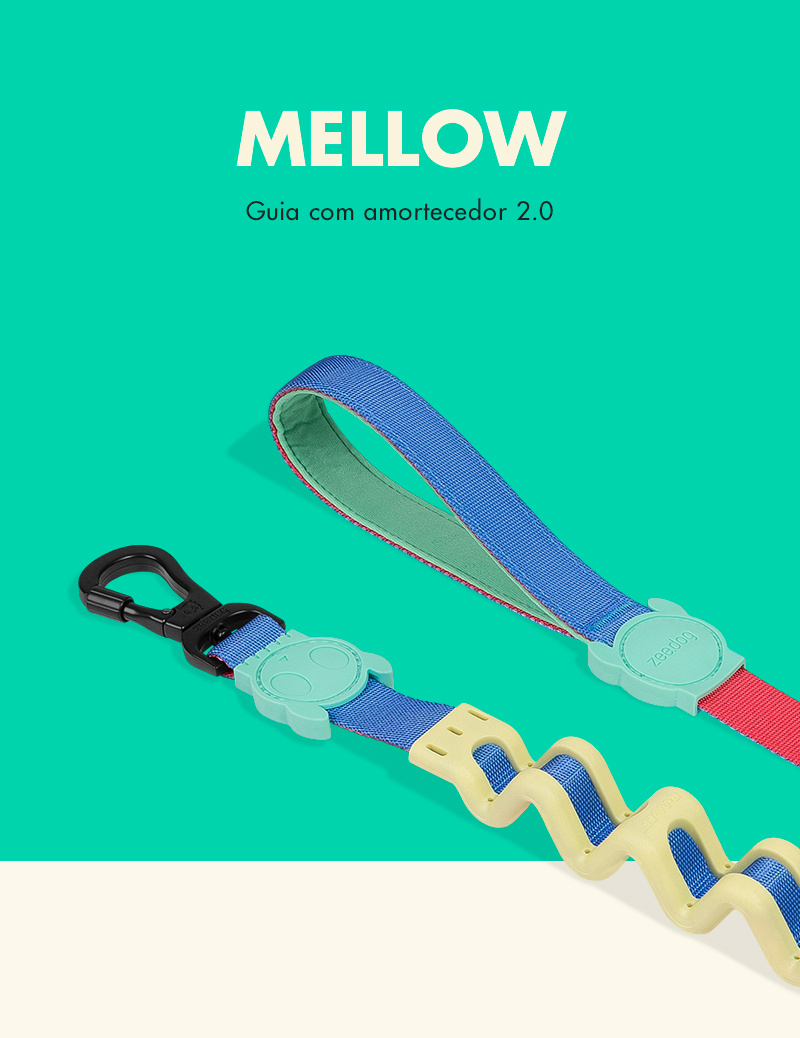 Guia com Amortecedor para Cachorros Mellow