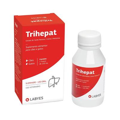 Suplemento Alimentar Trihepat para Cães e Gatos 100ml
