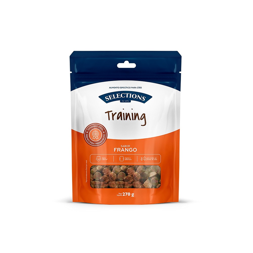 Snack Selections For Pets Training para Cães sabor Frango | Zee.Now