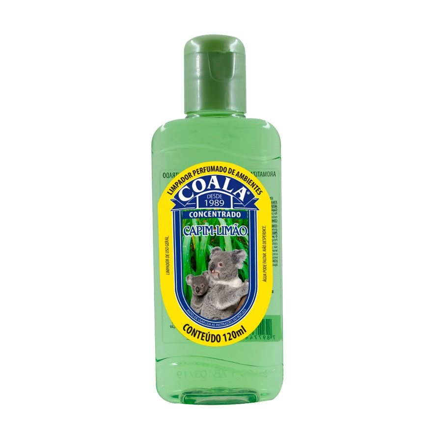 Limpador Perfumado Coala Capim Limão 120ml