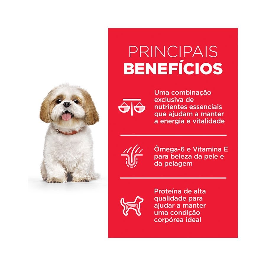 Ração Hill's Science Diet para Cães Adultos 7+ Pedaços Pequenos