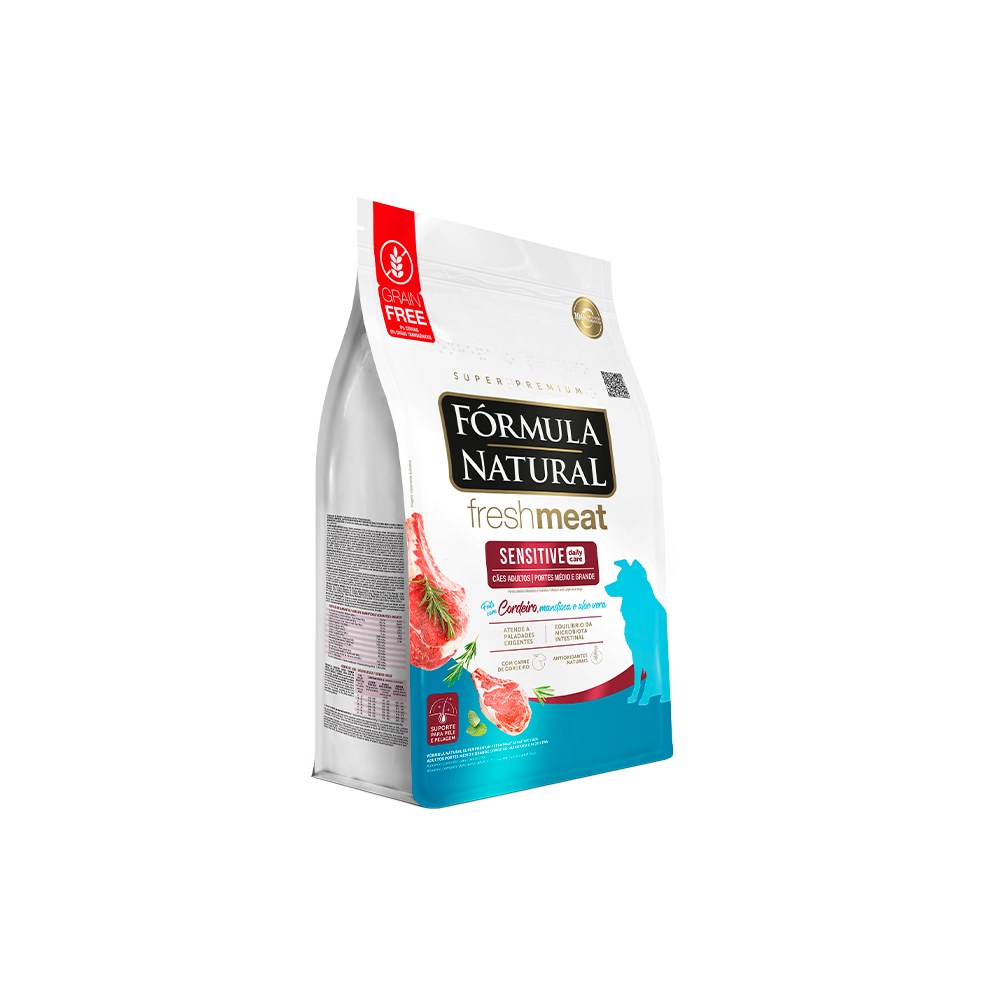 Ração Fórmula Natural Fresh Meat Sensitive para Cães Adultos de Médio e Grande Porte