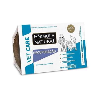 Ração Úmida Fórmula Natural Vet Care Recuperação para Cães e Gatos 270g
