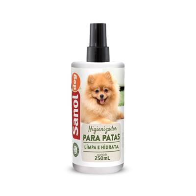 Limpa Patas Sanol Dog para Cães 250 ml