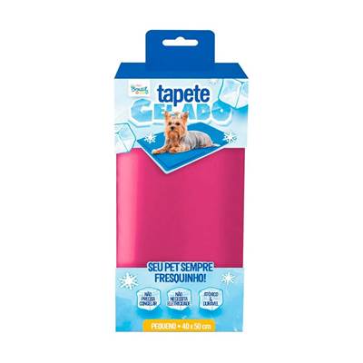 Tapete Gelado Rosa The Pets Brasil M