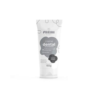 Creme Dental Fesh Care Carvão Ativado para Cães e Gatos 60g