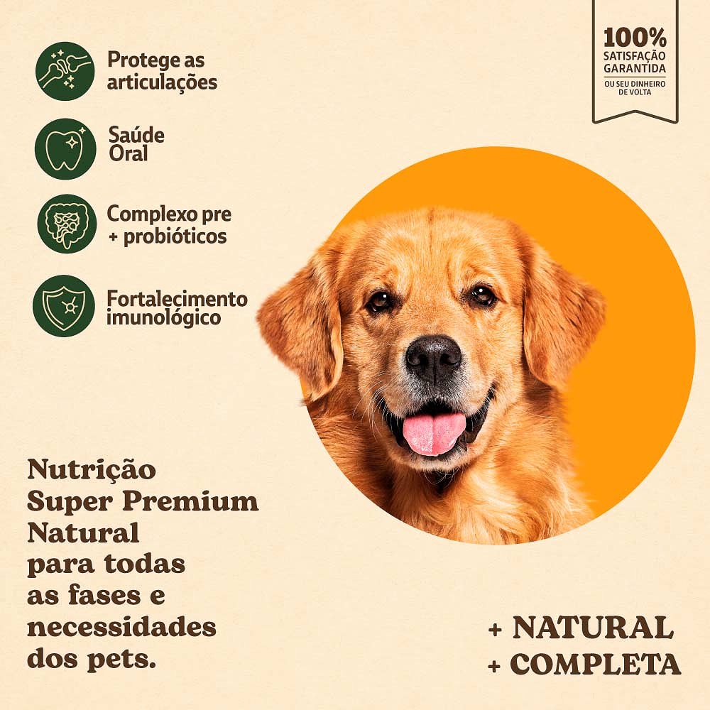 Ração Quatree Supreme para Cães Adultos Raças Médias e Grandes Sabor Frango e Batata Doce