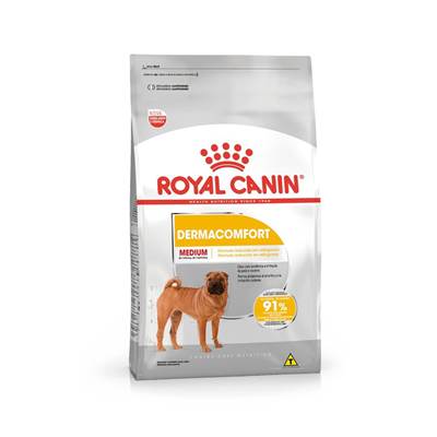 Ração Royal Canin Medium Dermacomfort para Cães Adultos ou Idosos de Porte Médio 2,5kg