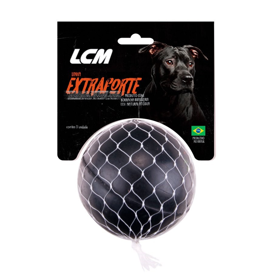 Brinquedo Bola Borracha Extra Forte LCM para Cães