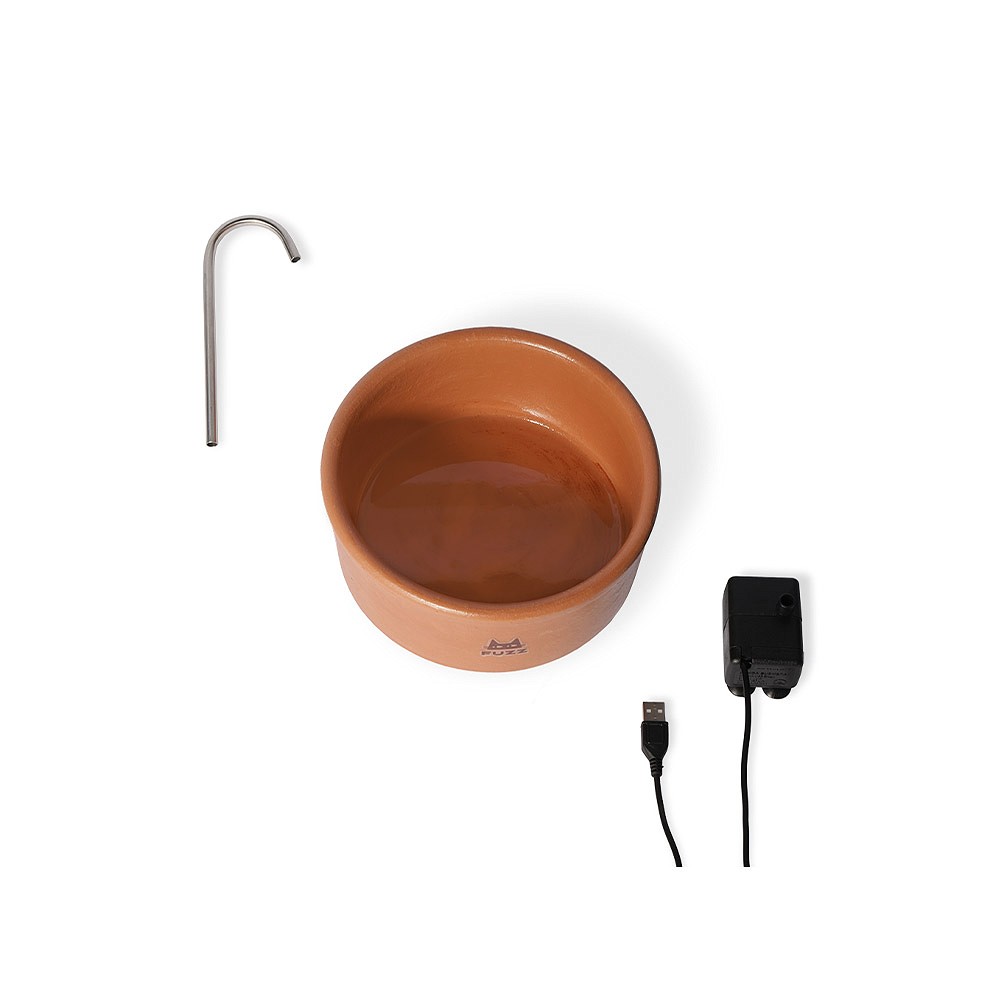 Fonte Fuzz Eco Cerâmica Natural Marrom