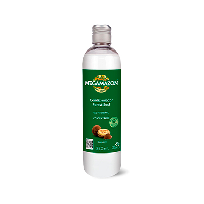 Condicionador Megamazon Forest Soul Cupuaçu para Cães e Gatos 280ml