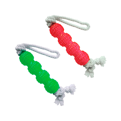 Brinquedo Chalesco Totóys Tração com Corda Flex Aroma Chocolate para Cães - Cores Sortidas U