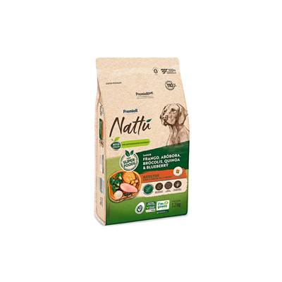 Ração Premier Nattu para Cães Adultos Sabor Abóbora | Zee.Now