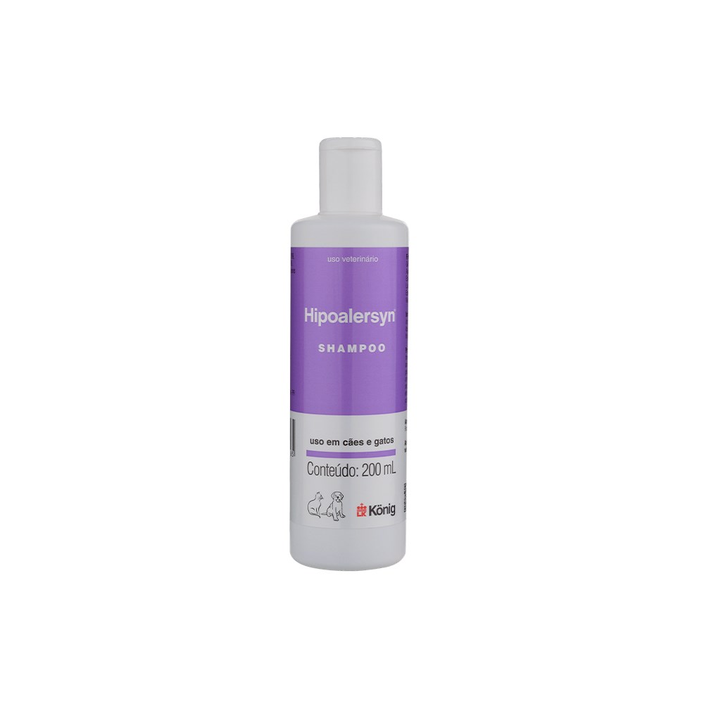 Shampoo Konig Hipoalersyn para Cães e Gatos 