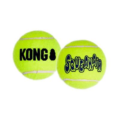 Brinquedo Kong Cães Squeaker Tennis Balls Apito Amarelo M