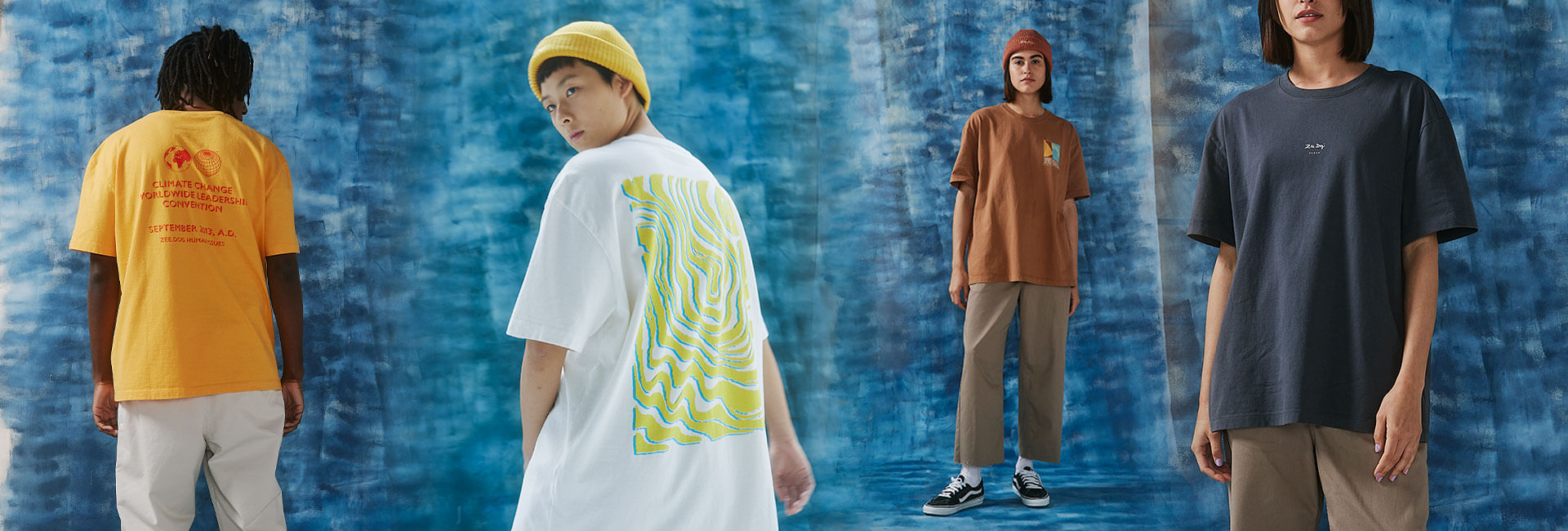 T-Shirt Wide Death Pony Branco | Lifestyle Images