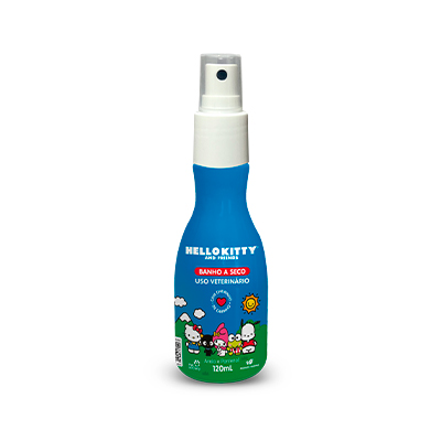 Banho a Seco Hello Kitty and Friends para Cães e Gatos 120ml