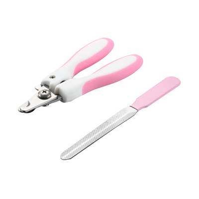Kit Akio Cortador de Unhas e Lixa para Cães e Gatos U