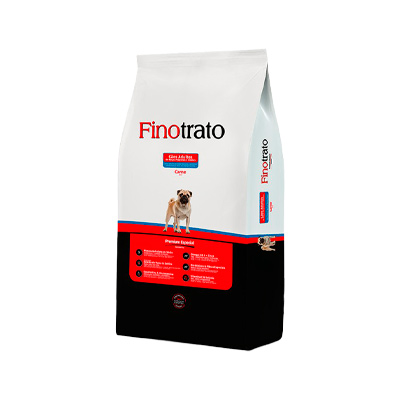 Ração Finotrato para Cães Adultos de Porte Pequeno e Médio sabor Carne 10,1kg