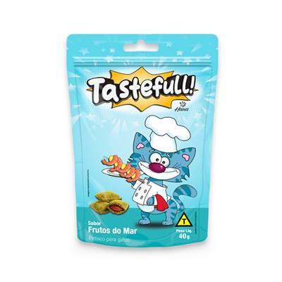 Petisco Hana Tastefull Frutos do Mar para Gatos Adultos 150g