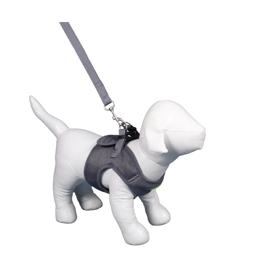 Peitoral Urban Puppy Aerado Cinza para Cães