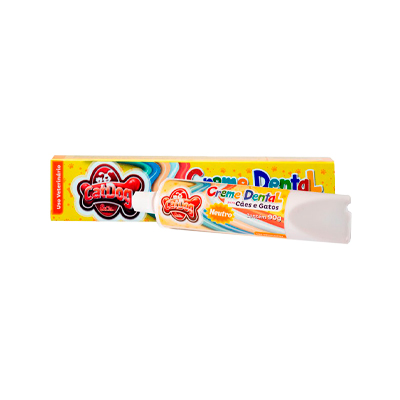 Creme Dental Cat dog sabor Neutro para Cães e Gatos 90g