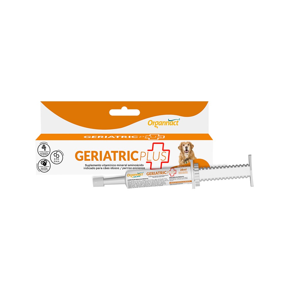 Suplemento Organnact Geriatric Plus para Cães Idosos