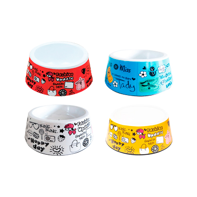 Comedouro American Pets Funny para Cães - Cores Sortidas P