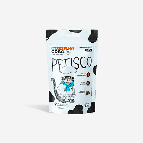 Snack Nugget Cansei de Ser Gato sabor Leite