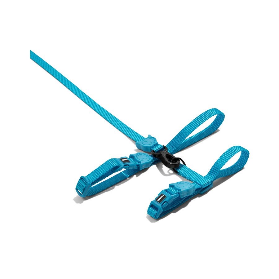 Peitoral com Guia para Gatos Ultimate Blue