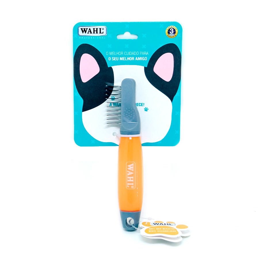 Pente Wahl Clipper Desembolador para Cães e Gatos