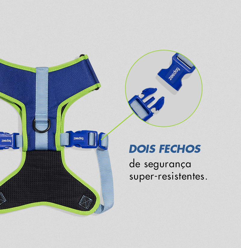 Peitoral para Cachorros Air Mesh Ajustável Jacquard Astro