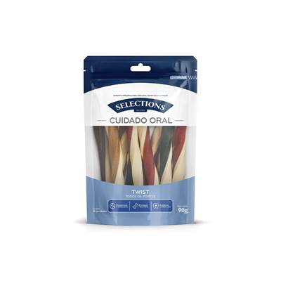 Petisco Selections For Pets Twist para Cães 90g
