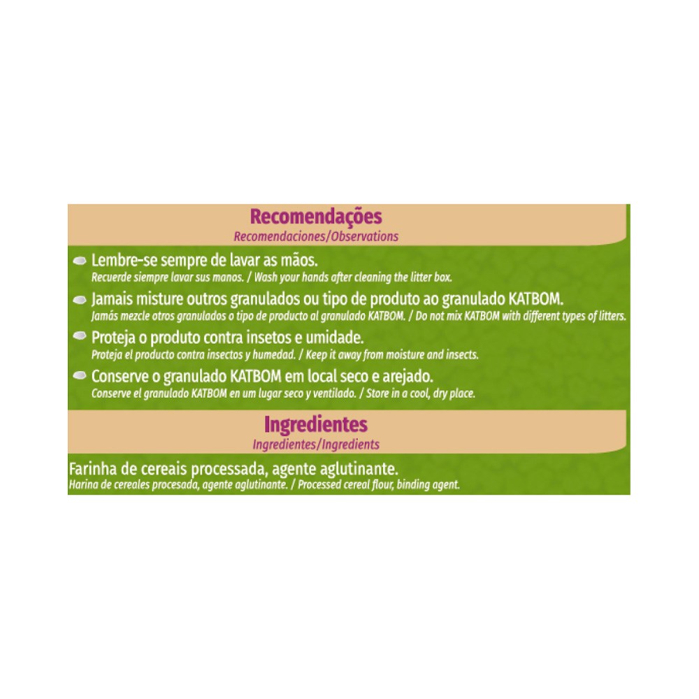 Areia Sanitária Katbom Tradicional