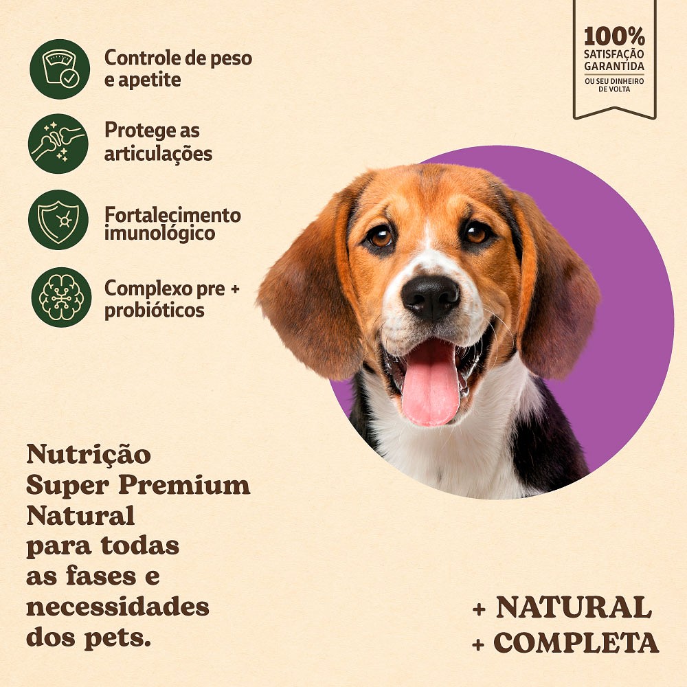 Ração Supreme Quatree Light para Cães Adultos Castrados de Porte Médio e Grande sabor Frango e Salmão