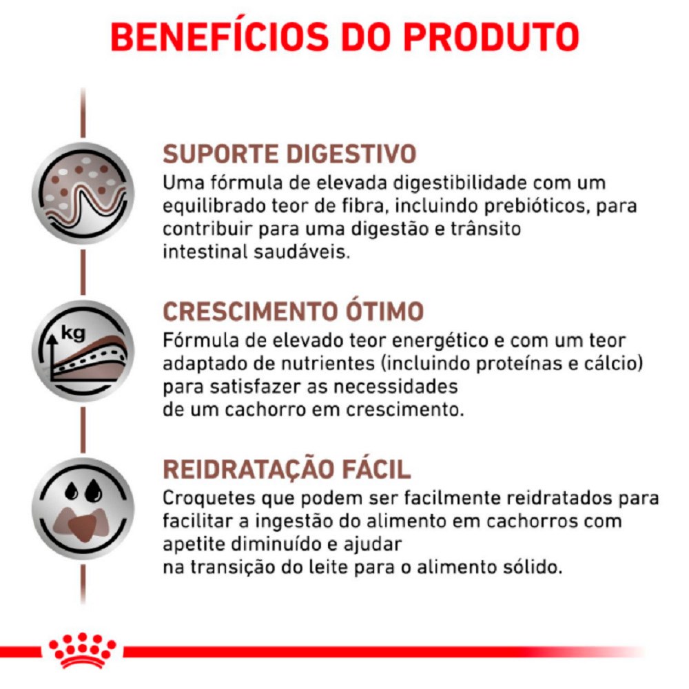 Ração Seca Royal Canin Veterinary Diet Gastrointestinal Puppy para Cães Filhotes com Sensibilidades Gastrointestinais
