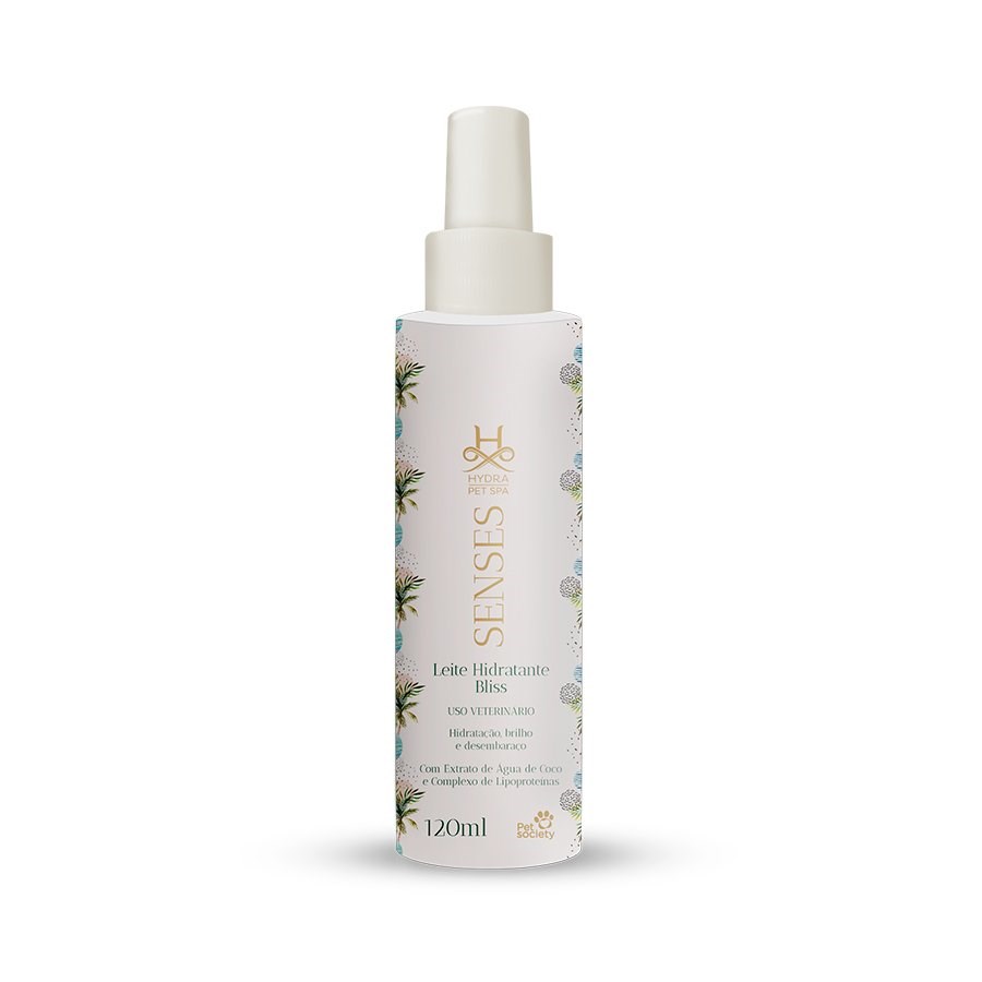 Loção Hydra Pet Spa Senses Leite Hidratante Bliss para Cães e