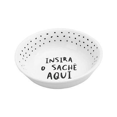 Comedouro Cansei de Ser Gato Raso Sachê U
