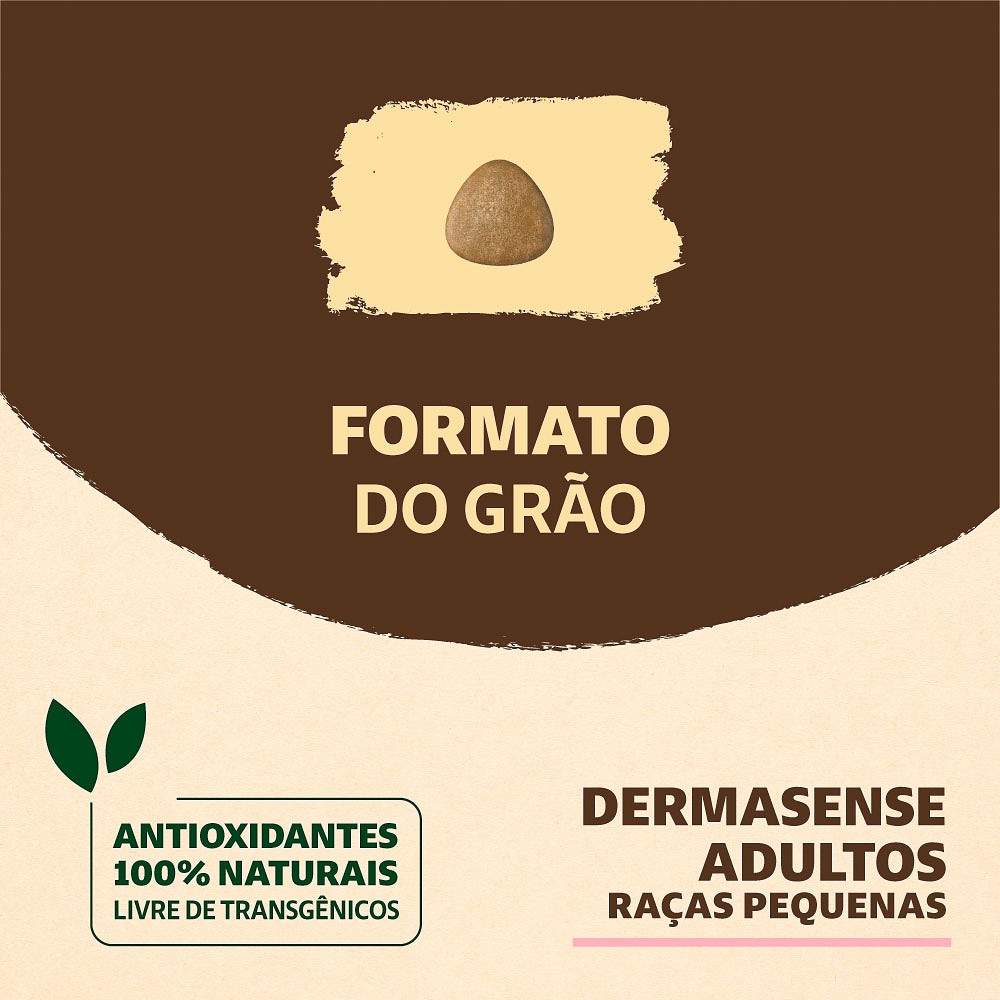 Ração Quatree Supreme Dermasense para Cães Adultos de Porte Pequeno sabor Cordeiro e Salmão