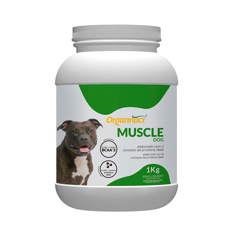 Suplemento Organnact Muscle Dog para Cães