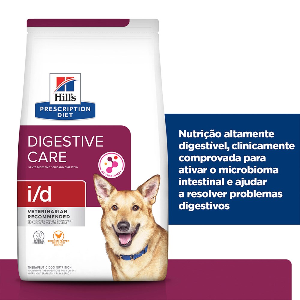 Ração Hill's Prescription Diet i/d Cuidado Gastrointestinal para Cães
