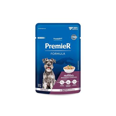 Ração Úmida Premier Fórmula para Cães Adultos Porte Pequeno sabor Frango 85g
