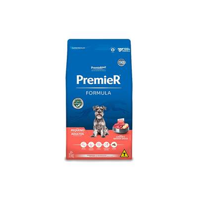 Ração Premier Fórmula para Cães Adultos porte Pequeno sabor Carne com Batata Doce 15kg