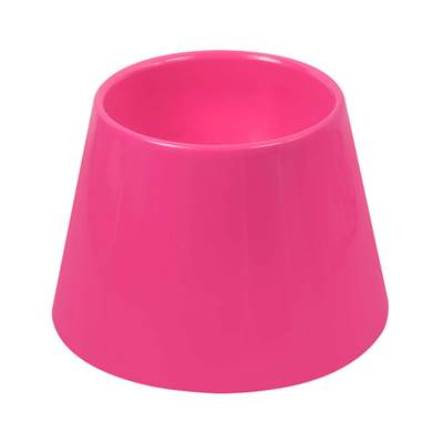 Comedouro e Bebedouro Alto Pet Games Pink para Cães P