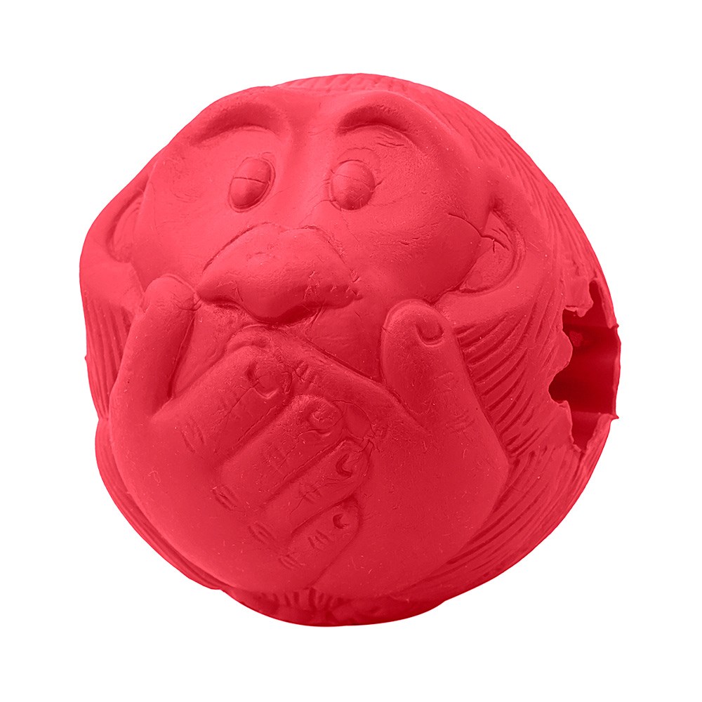 Brinquedo Pet Games Macaquinho Bolinha Vermelho para Cães