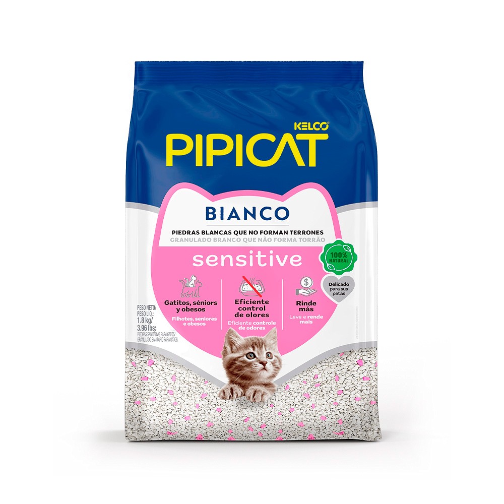 Granulado Sanitário Pipicat Bianco Sensitive
