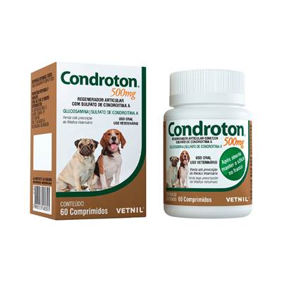 Condroton 500 mg Regenerador Articular 60 comprimidos