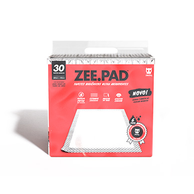 Tapete Higiênico Zee.Pad - Branco 30 unidades